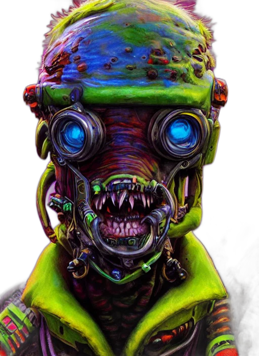 robot, mask, creature, face transparent PNG cut-out