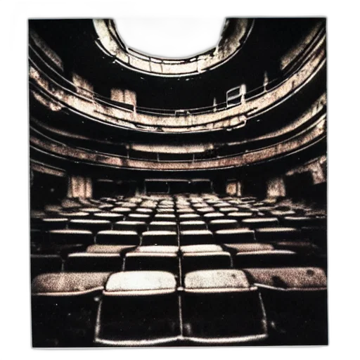 building, old, polaroid, retro transparent PNG cut-out