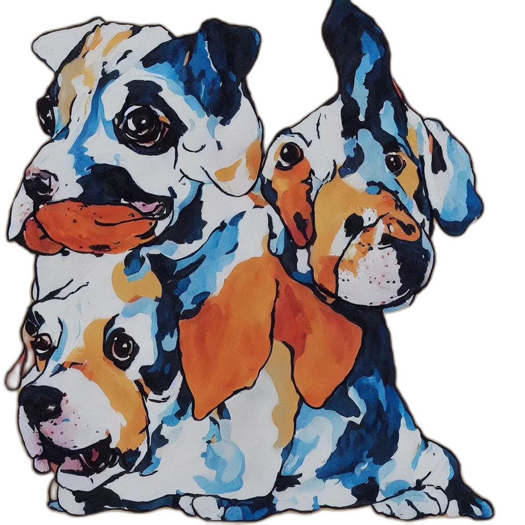 watercolor, photorealistic, oil painting, concept art transparent PNG cut-out