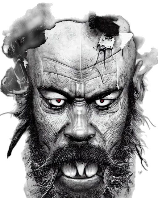 face, mask, staff, photorealistic transparent PNG cut-out