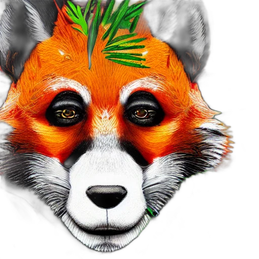 animal, mask, photorealistic, concept art transparent PNG cut-out