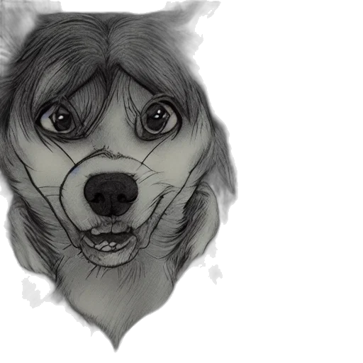 face, mask, creature, concept art transparent PNG cut-out