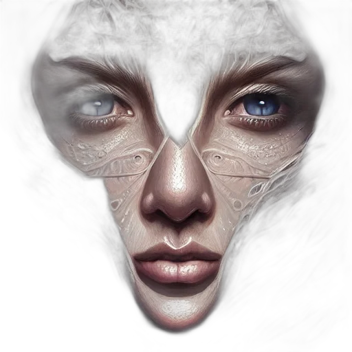 face, mask, creature, robot transparent PNG cut-out