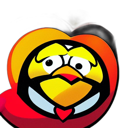 face, staff, cartoon, pixel art transparent PNG cut-out