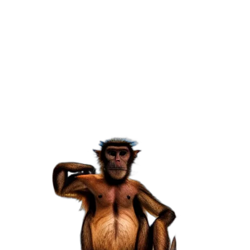staff, animal, hat, creature transparent PNG cut-out