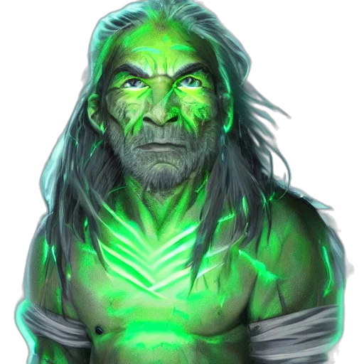 face, mask, creature, fantasy art transparent PNG cut-out