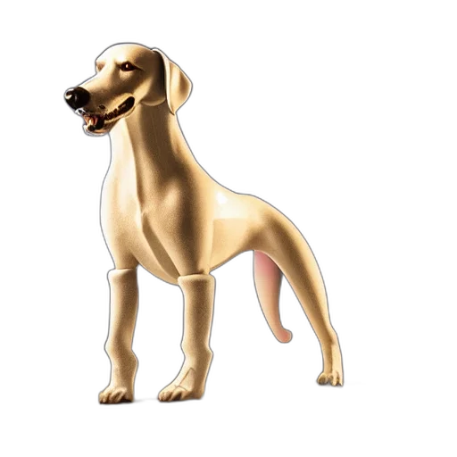 animal, creature, staff, 3d render transparent PNG cut-out
