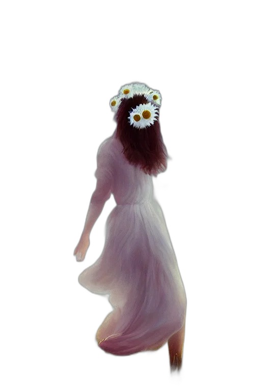 mask, dress, creature, crown transparent PNG cut-out