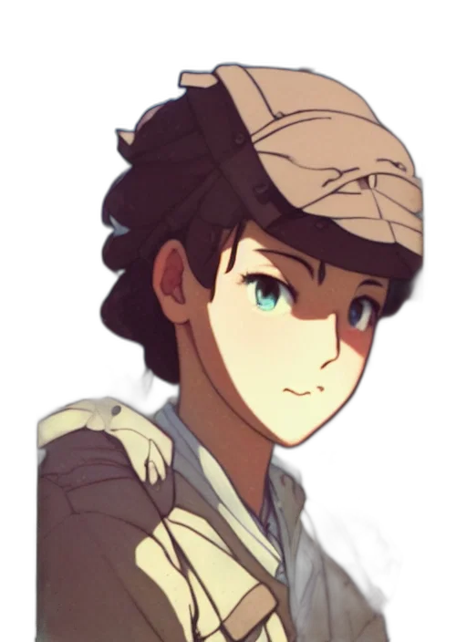 hat, staff, face, crown transparent PNG cut-out