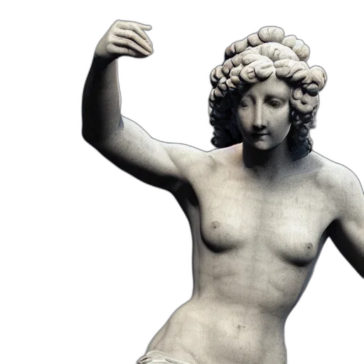 3d render, photorealistic, concept art, renaissance transparent PNG cut-out