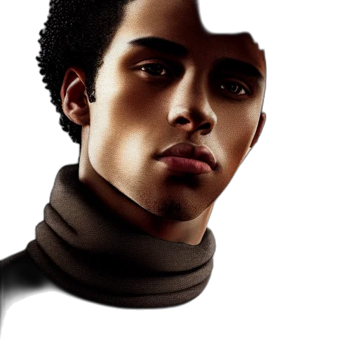 face, staff, mask, robot transparent PNG cut-out