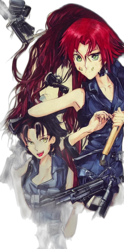weapon, anime, comic book art, fantasy art transparent PNG cut-out