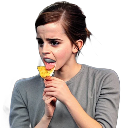 food, face, staff, photorealistic transparent PNG cut-out