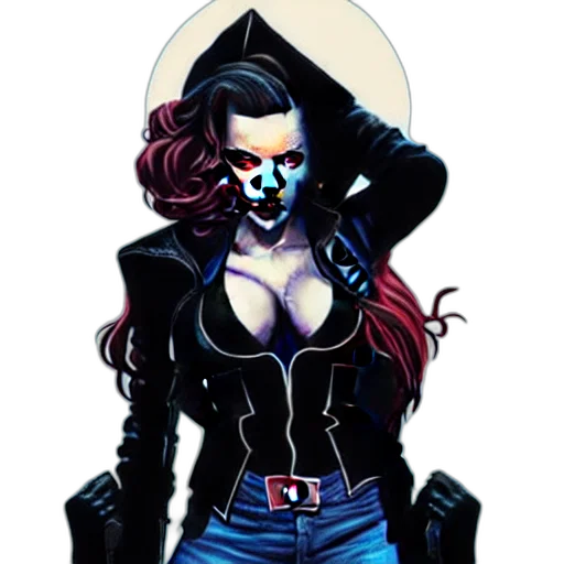jacket, comic book art, concept art, cartoon transparent PNG cut-out
