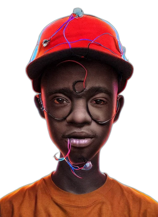 face, mask, creature, hat transparent PNG cut-out