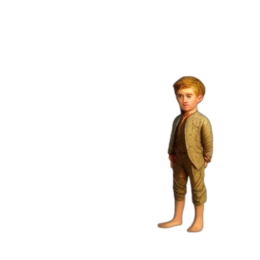jacket, staff, creature, animal transparent PNG cut-out