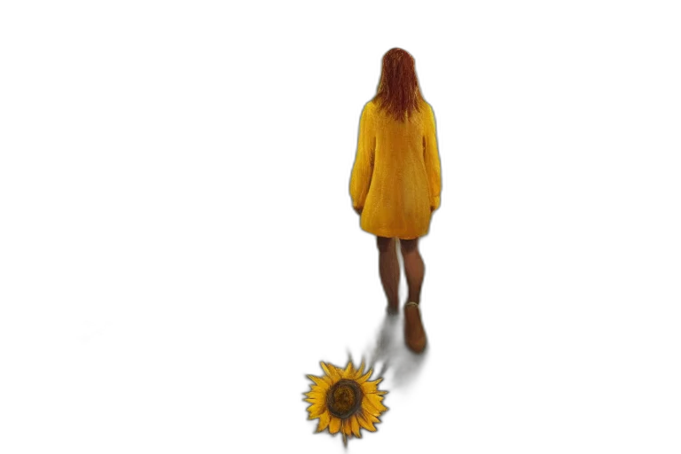 dress, flower, jacket, umbrella transparent PNG cut-out