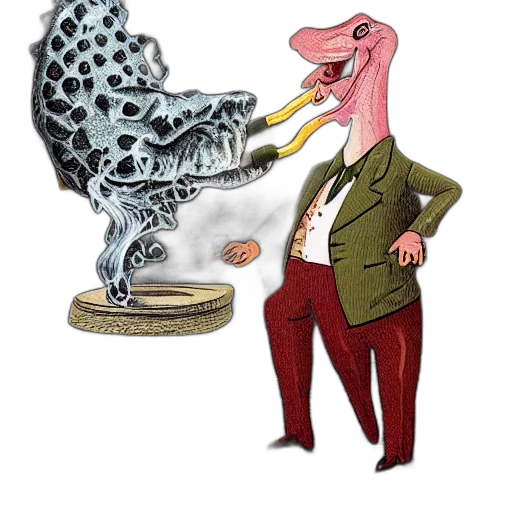 jacket, creature, animal, dragon transparent PNG cut-out