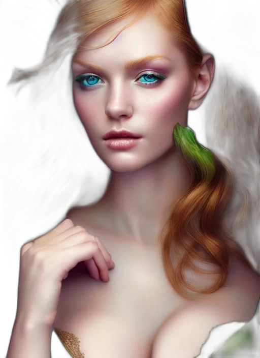face, jewelry, hair, dragon transparent PNG cut-out