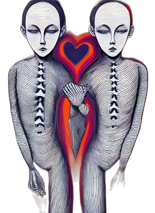 jewelry, concept art, color, ink transparent PNG cut-out