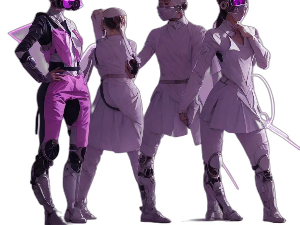 staff, robot, mask, concept art transparent PNG cut-out