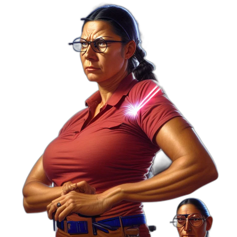 staff, face, concept art, comic book art transparent PNG cut-out