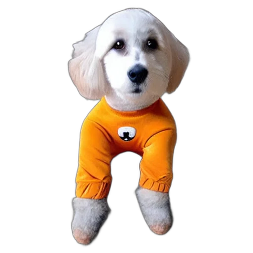 animal, jacket, 3d render, photorealistic transparent PNG cut-out