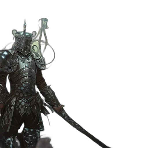 sword, weapon, robot, staff transparent PNG cut-out