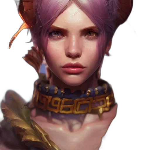 face, crown, jewelry, staff transparent PNG cut-out