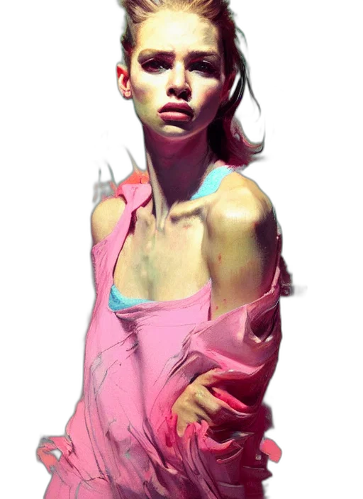 dress, jacket, face, jewelry transparent PNG cut-out