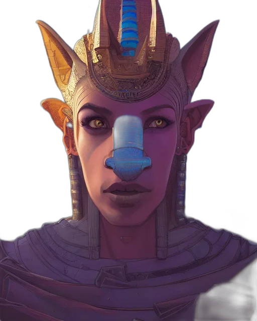 mask, face, crown, staff transparent PNG cut-out