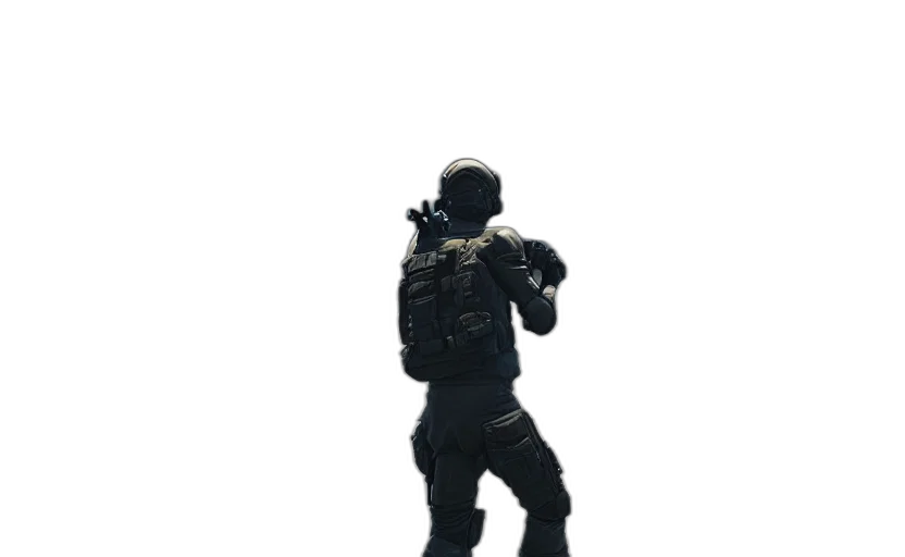 weapon, staff, mask, robot transparent PNG cut-out
