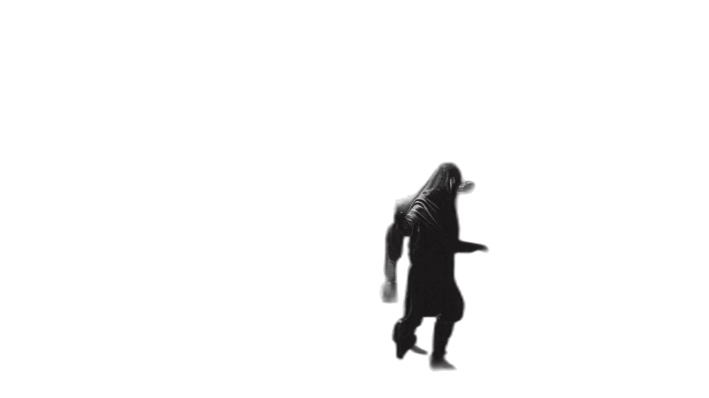 creature, mask, dress, jacket transparent PNG cut-out