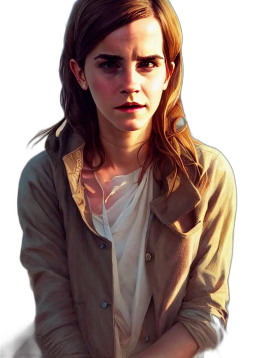 face, jacket, dress, creature transparent PNG cut-out