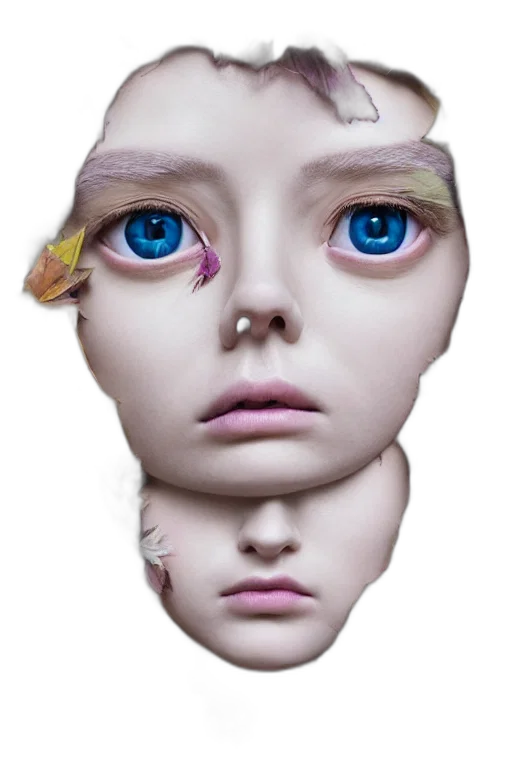 face, jewelry, mask, creature transparent PNG cut-out
