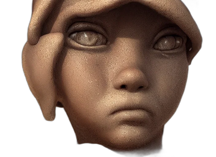 face, mask, hat, creature transparent PNG cut-out