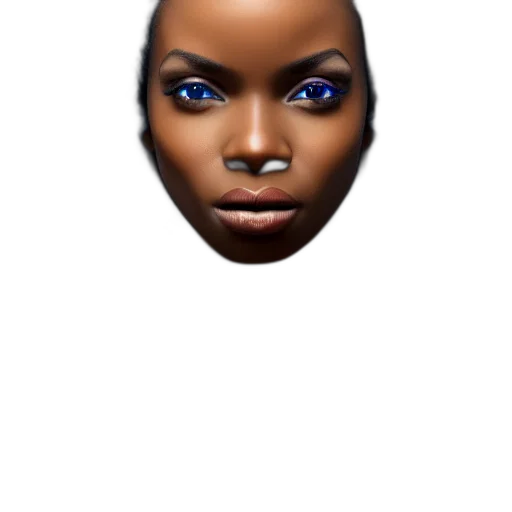 face, mask, robot, creature transparent PNG cut-out