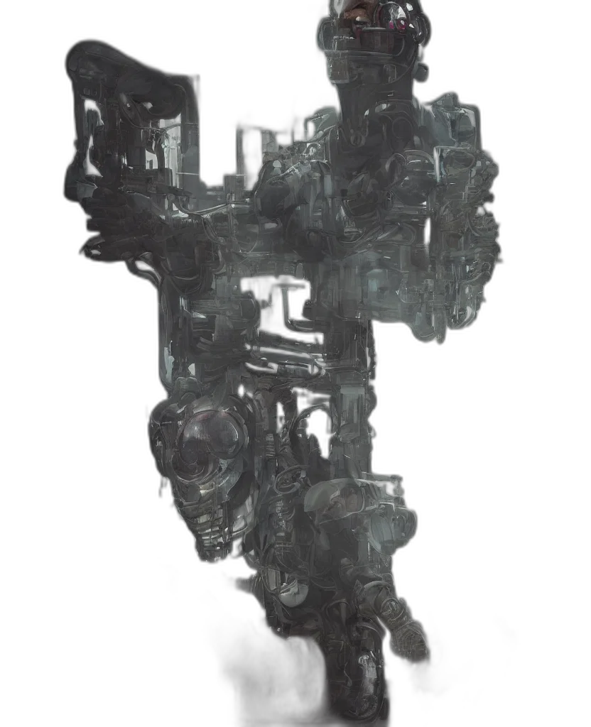 robot, mask, face, crown transparent PNG cut-out