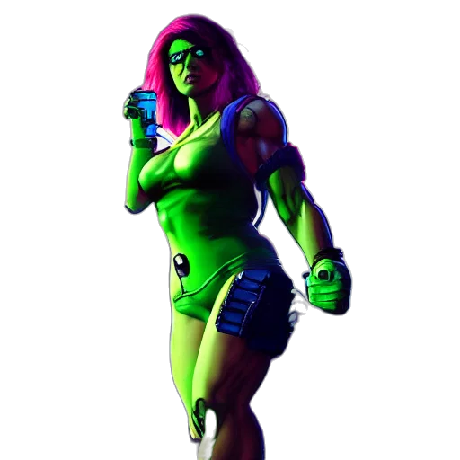weapon, concept art, comic book art, 3d render transparent PNG cut-out