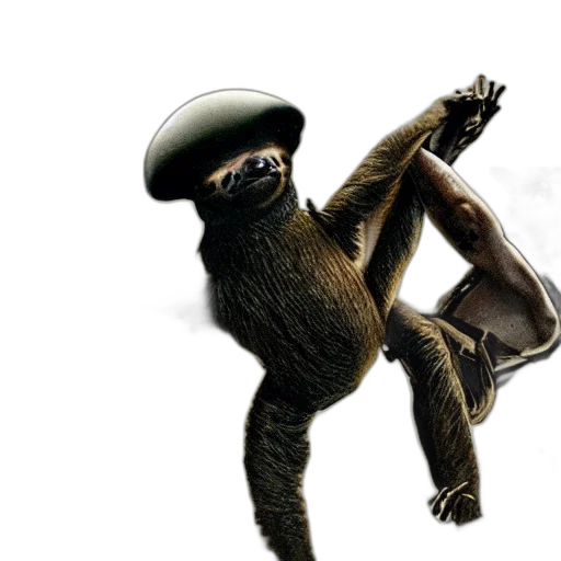 creature, animal, mask, staff transparent PNG cut-out