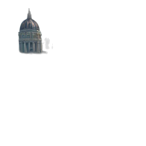 building, staff, hat, robot transparent PNG cut-out