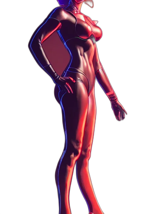 robot, dress, staff, weapon transparent PNG cut-out