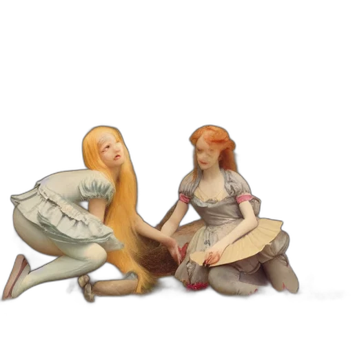 dress, concept art, fantasy art, 3d render transparent PNG cut-out