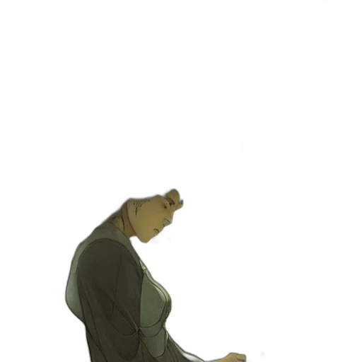 staff, dress, jacket, face transparent PNG cut-out
