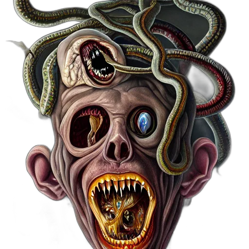 mask, face, creature, crown transparent PNG cut-out