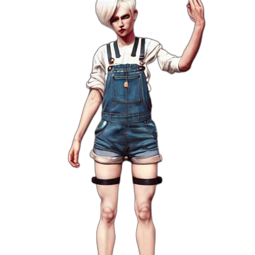 staff, dress, concept art, pixel art transparent PNG cut-out