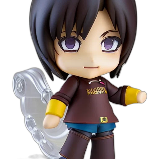 3d render, jim, carry, nendoroid transparent PNG cut-out