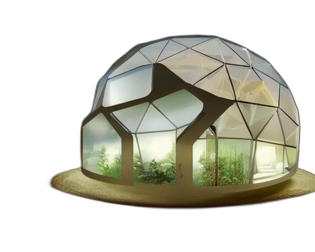 hat, umbrella, concept art, 3d render transparent PNG cut-out