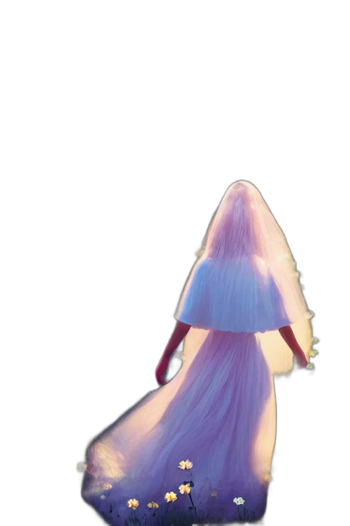 dress, hair, umbrella, hat transparent PNG cut-out