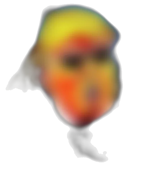 face, mask, creature, robot transparent PNG cut-out